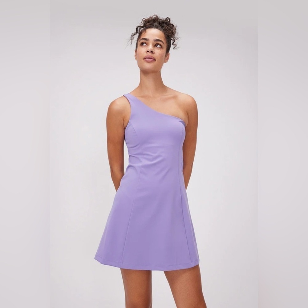 Outdoor Voices One Shoulder Dress Unlined, Size S